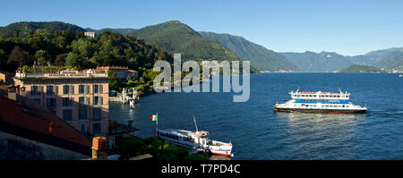 L'Italia, Lombardia, Lago di Como, il villaggio di Bellagio, hotel Metropole Foto Stock