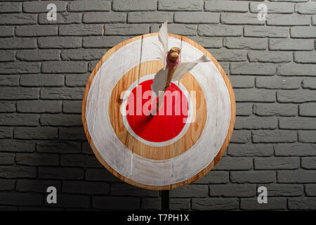 Uno shoot target Foto Stock