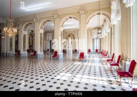 Francia, Bas Rhin, Strasburgo, città vecchia elencati come patrimonio mondiale dall' UNESCO, Palais des Rohan, il Museo di Arti Decorative, del Sinodo dei Vescovi Foto Stock