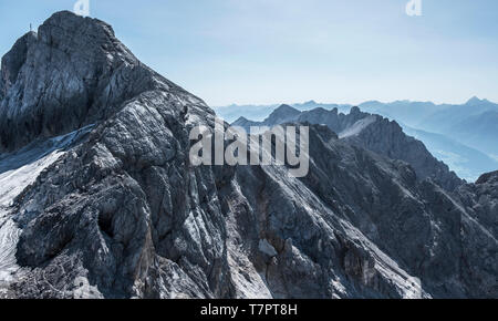 Vista da Skywalk Dachstein. Foto Stock