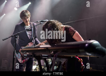 Glasgow, Scotland, Regno Unito. Il 7 maggio, 2019. Peter Doherty un la Puta Madres al QMU, Glasgow Grande, UK. Credito: Stuart Westwood Foto Stock