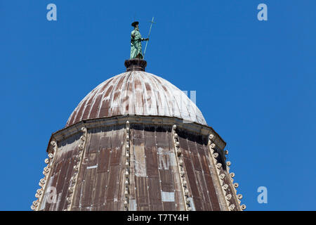 Dettaglio del Battistero di Pisa Foto Stock