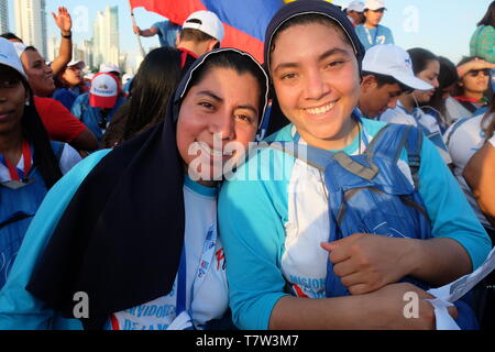 La Giornata Mondiale della Gioventù, Panama 2019 Foto Stock