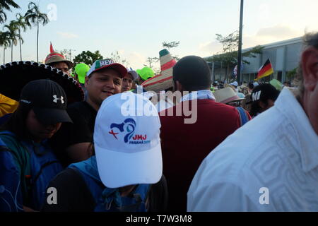 La Giornata Mondiale della Gioventù, Panama 2019 Foto Stock