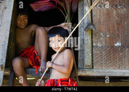 Hapao festival del riso,Banuae,Filippine Foto Stock