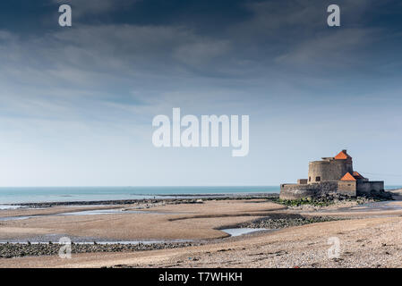 Forte di Ambleteuse, Pas de Calais (62) Foto Stock