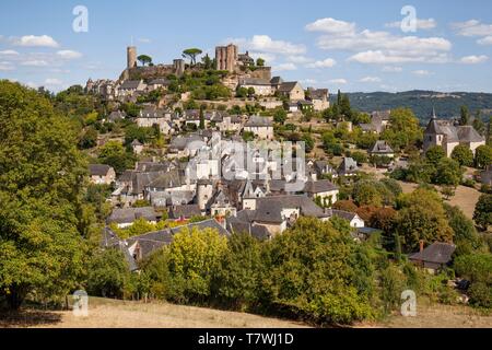 Francia, Correze, Turenne, etichettati Les Plus Beaux Villages de France (i più bei villaggi di Francia) Foto Stock