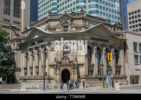 Canada, Provincia di Ontario, città di Toronto Downtown, vecchio Hockey Hall of Fame edificio su Yonge Street Foto Stock