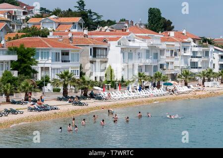 Turchia, Istanbul, il Mar di Marmara, sulle Isole dei Principi Foto Stock