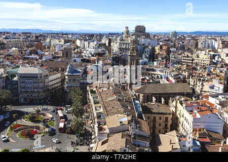 Spagna, Valencia, cityscape foto Federico Meneghetti/Sintesi/Alamy Stock Photo Foto Stock