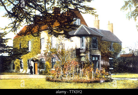 GEORGE ELIOT (1819-1880) nome della penna di autore inglese Mary Ann Evans. Griff House tra Nuneaton e Bedworth era la sua infanzia omero Foto Stock