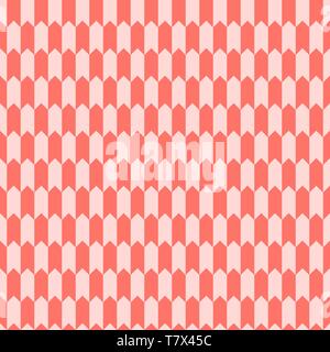 Senza cuciture rosa geometrica banner. Illustrazione Vettoriale. Tendenza rosa colore di sfondo Illustrazione Vettoriale
