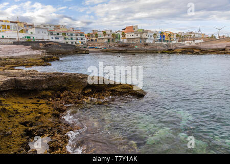 In San Miguel de Tajao villaggio sulla costa di Tenerife, Isole Canarie, Spagna Foto Stock