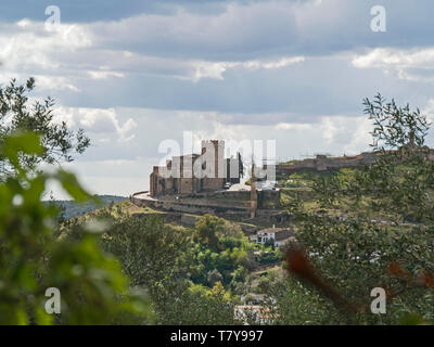 Castillo de Aracena, Heulva provincia, Andalusia,Spagna Foto Stock