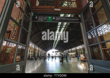 Spagna, Valencia, EstaciÛn del Norte, Stazione Nord foto Federico Meneghetti/Sintesi/Alamy Stock Photo Foto Stock