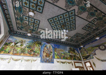 Spagna, Valencia, EstaciÛn del Norte, Stazione Nord foto Federico Meneghetti/Sintesi/Alamy Stock Photo Foto Stock