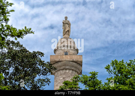 Il Monumento a Washington in baltimore, Maryland posto Foto Stock