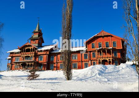 Norvegia, Oslo Holmenkollen distretto, Hotel Scandic Holmenkollen Park Foto Stock