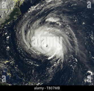 L'uragano Florence Foto Stock