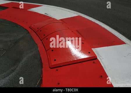 Circuito de Barcelona-Catalunya, Barcelona, Spagna. Il 9 maggio, 2019. Formula One Grand Prix di Spagna, driver arrivi e conferenza stampa; nuovo marciapiede rialzato Credito: Azione Sport Plus/Alamy Live News Foto Stock