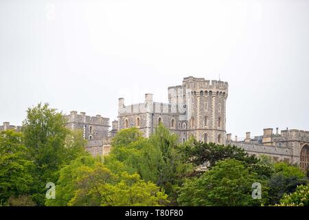 Windsor, Berkshire, Regno Unito. 09 Maggio, 2019. Il Castello di Windsor. Cupa. Royal Windsor Horse Show. Windsor. Berkshire. Regno Unito. GBR. 09/05/2019. Credito: Sport In immagini/Alamy Live News Foto Stock