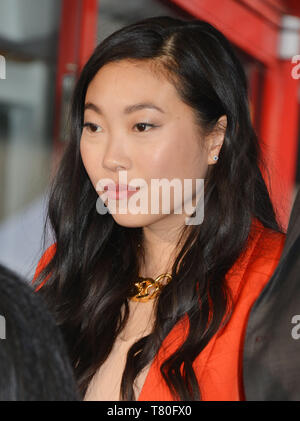 Los Angeles, California, USA. 09 Maggio, 2019. Awkwafina 034 Anne Hathaway onorato con una stella sulla Hollywood Walk of fame a Los Angeles. 9 maggio 2019 Credit: Tsuni / USA/Alamy Live News Foto Stock