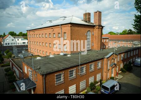 Lingen in Germania. 09 Maggio, 2019. Una vista di Lingen correzionali facility. (A dpa 'Prigionieri in Bassa Sassonia sono addestrati come gli apicoltori') Credito: Mohssen Assanimoghaddam/dpa/Alamy Live News Foto Stock