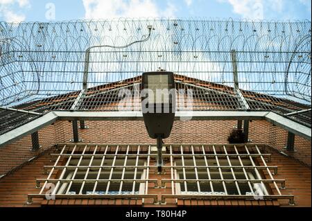 Lingen in Germania. 09 Maggio, 2019. Una vista di Lingen correzionali facility. (A dpa 'Prigionieri in Bassa Sassonia sono addestrati come gli apicoltori') Credito: Mohssen Assanimoghaddam/dpa/Alamy Live News Foto Stock