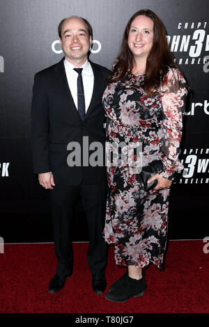 Brooklyn, Stati Uniti d'America. Il 9 maggio, 2019. Evan Schiff, ospite di John stoppino: Capitolo 3 - PARABELLUM Premiere mondiale a 1 Hanson posto. Credito: Steve Mack/Alamy Live News Foto Stock