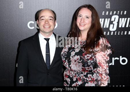 Brooklyn, NY, STATI UNITI D'AMERICA. Il 9 maggio, 2019. Evan Schiff, ospite presso gli arrivi per Giovanni stoppino: Capitolo 3 - PARABELLUM Premiere mondiale, uno Hanson posto - ex Williamsburgh Savings Bank, Brooklyn, NY Maggio 9, 2019. Foto di: Steve Mack/Everett raccolta/Alamy Live News Foto Stock