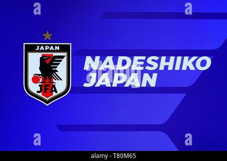 Tokyo, Giappone. Il 10 maggio, 2019. Vista generale di calcio/calcetto : Giappone donna capo allenatore Asako Takakura assiste la conferenza stampa per annunciare la squadra per la FIFA Coppa del Mondo Donne Francia 2019 a AFC House a Tokyo in Giappone . Credito: Naoki Nishimura AFLO/sport/Alamy Live News Foto Stock