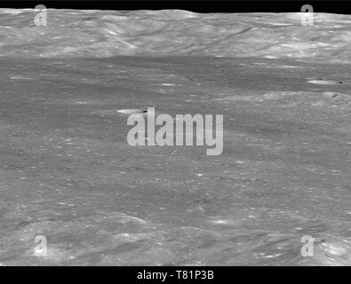 Chang'e 4 sulla luna Foto Stock