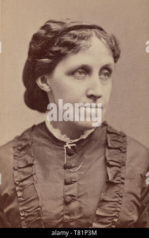 Louisa May Alcott, autore americano Foto Stock