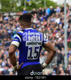 Bath Rugby v vespe, Maggio 2019 Foto Stock