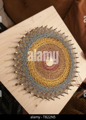 corde mandala Foto Stock