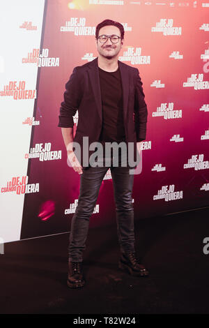 Photocall per 'Lo Dejo Cuando Quiera' a Madrid, Spagna. Dotato di: Carlos Santos dove: Madrid La Comunità di Madrid, Spagna Quando: 09 Apr 2019 Credit: Oscar Gonzalez/WENN.com Foto Stock