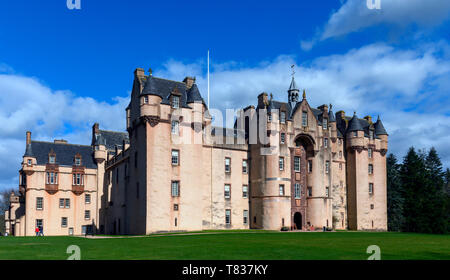Il castello di Fyvie, Fyvie, Turiff, Scotland, Regno Unito Foto Stock