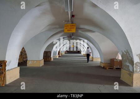 Francia, Var, Tolone, la base navale (Arsenale), le Corderie Royale (Reale Fabbrica di corda) Foto Stock