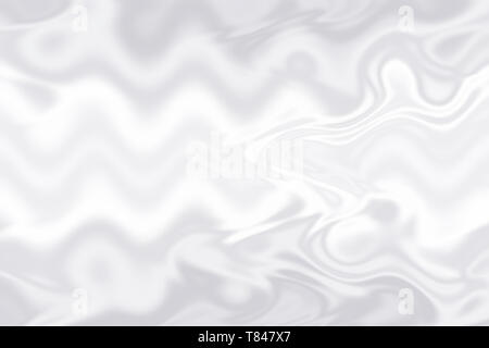 Liscio bianco elegante tessuto di seta sfondo. Texture tessili. Sfondo naturale Foto Stock