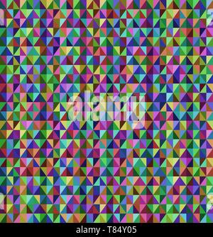 A forma di diamante perfetta illustrazione dello sfondo. Triangolo di ripetizione delle forme geometriche pattern. Illustrazione Vettoriale