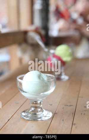 Il latte di gelato Foto Stock