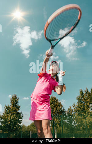 Corsi di tennis Foto Stock