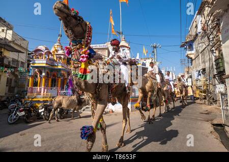 India Rajasthan, Bundi, Bundi Utsav festival ogni anno nel mese di novembre Foto Stock