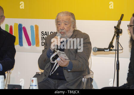 Torino, Italia. Il 10 maggio, 2019. Pupi Avati ospite durante la XXXII Torino Fiera Internazionale del Libro al Lingotto Fiere il 10 maggio 2019 a Torino, Italia. Credito: Antonio Polia/Pacific Press/Alamy Live News Foto Stock