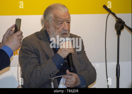 Torino, Italia. Il 10 maggio, 2019. Pupi Avati ospite durante la XXXII Torino Fiera Internazionale del Libro al Lingotto Fiere il 10 maggio 2019 a Torino, Italia. Credito: Antonio Polia/Pacific Press/Alamy Live News Foto Stock