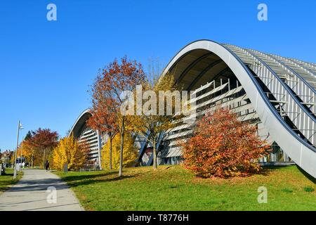 La Svizzera, il Cantone di Berna, Berna, Centro Paul Klee (Zentrum Paul Klee) dall'architetto Renzo Piano Foto Stock