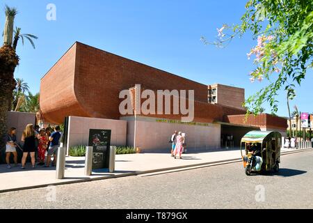 Il Marocco, Superiore Atlas, Marrakech, quartiere di Gueliz, Yves Saint Laurent museum Foto Stock