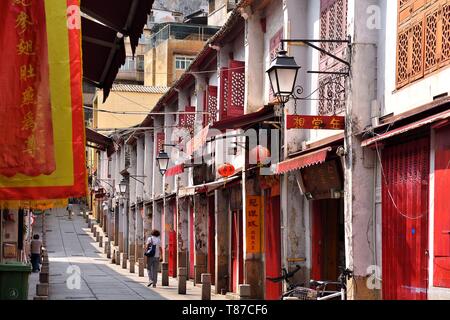 Cina, Macao, Centro Storico elencati come patrimonio mondiale dall' UNESCO Foto Stock