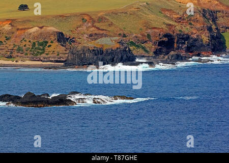 Murrays lookout Arthurs Seat Scenic Rd, in Arthurs Seat membro Park Victoria, Australia offrono eccellenti vedute della baia Foto Stock