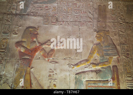 Abydos, Egitto Foto Stock